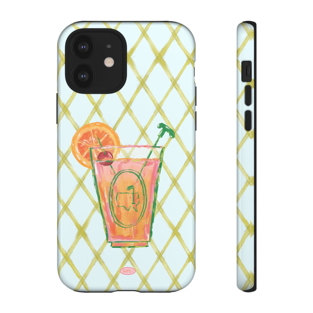 Azalea Cocktail Tough Case for iPhone