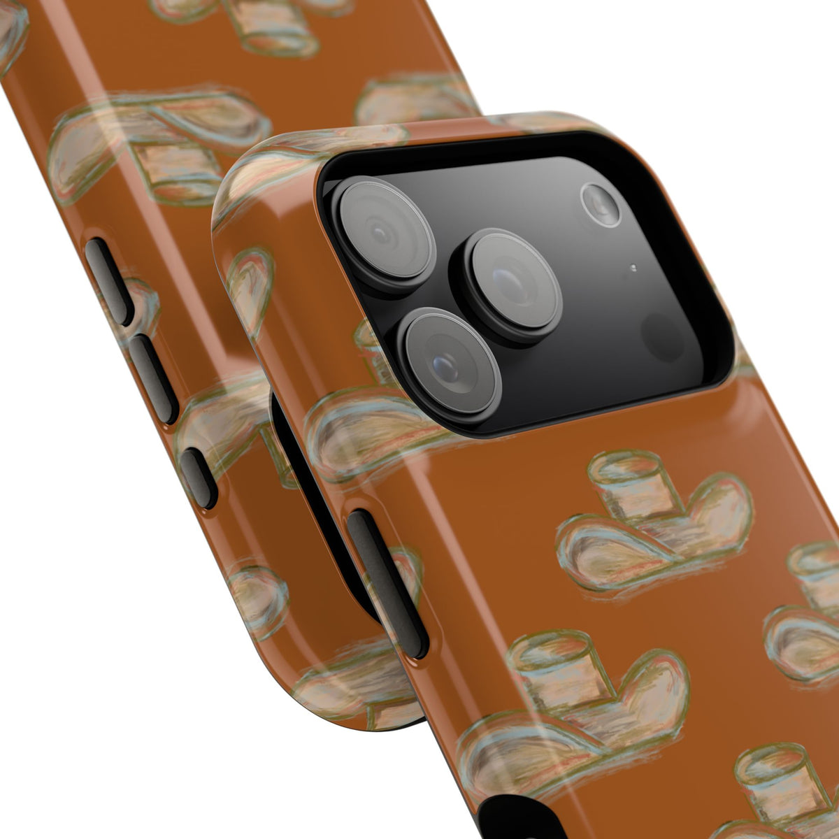 Cowboy Club Mag Safe Case for iPhone - Orange