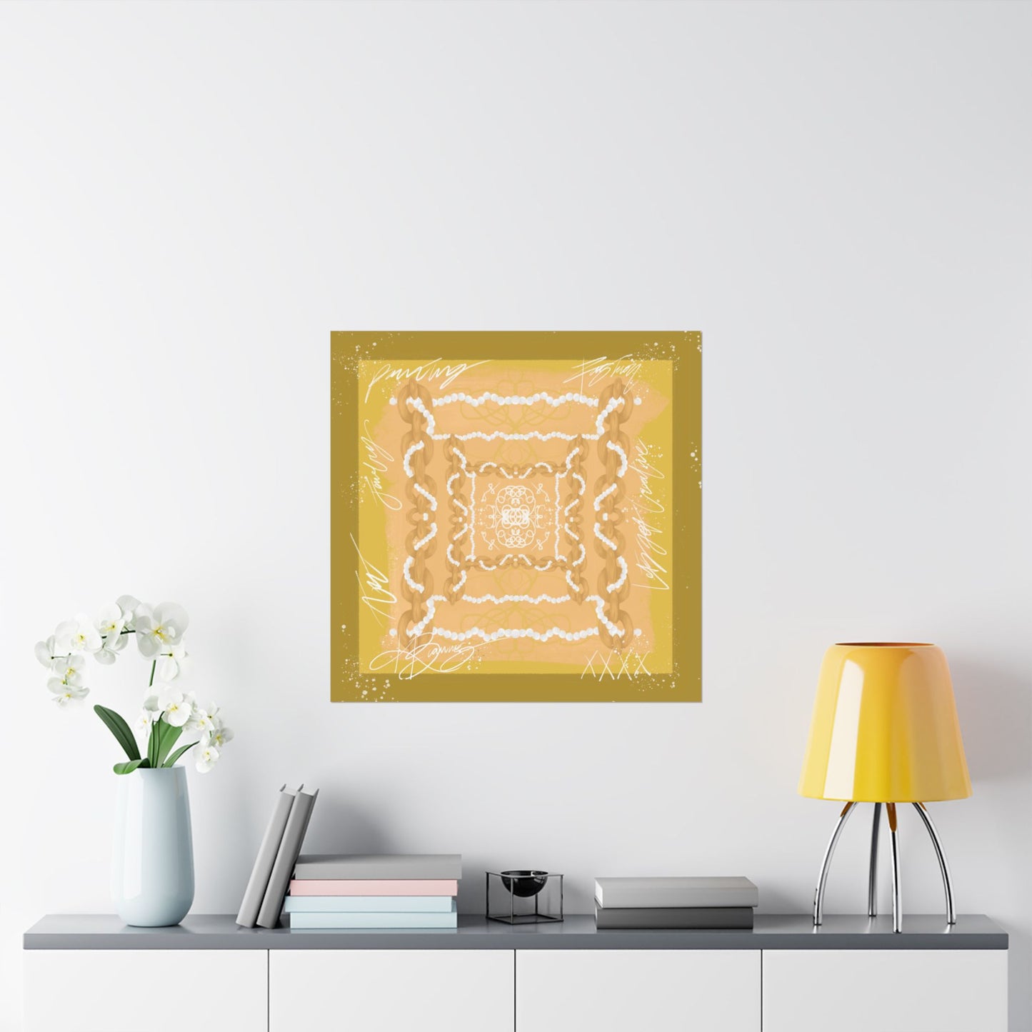 Maison Link Scarf Photo Print