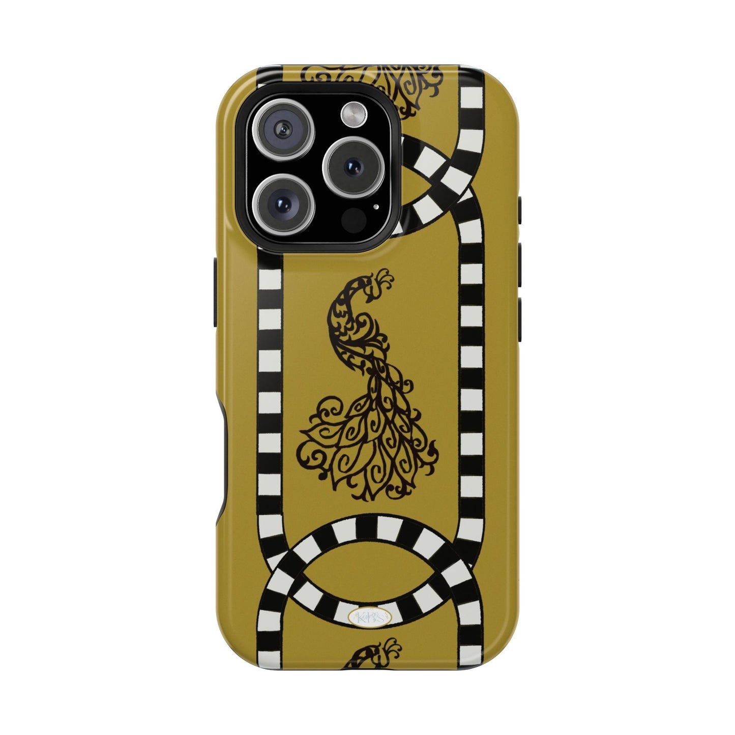Feathered Stripe Mag Safe Case for iPhone