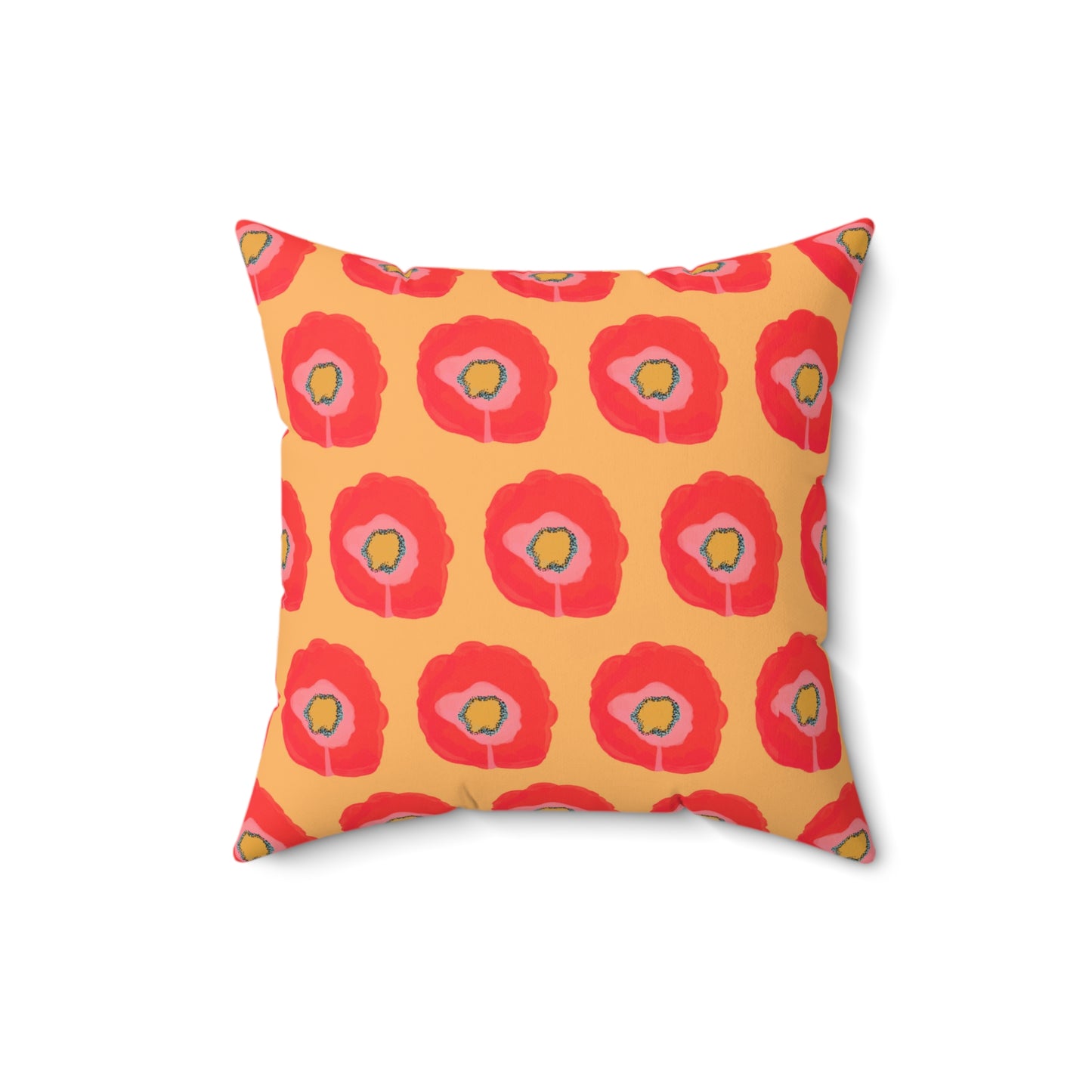Poppy Fleur Throw Pillow