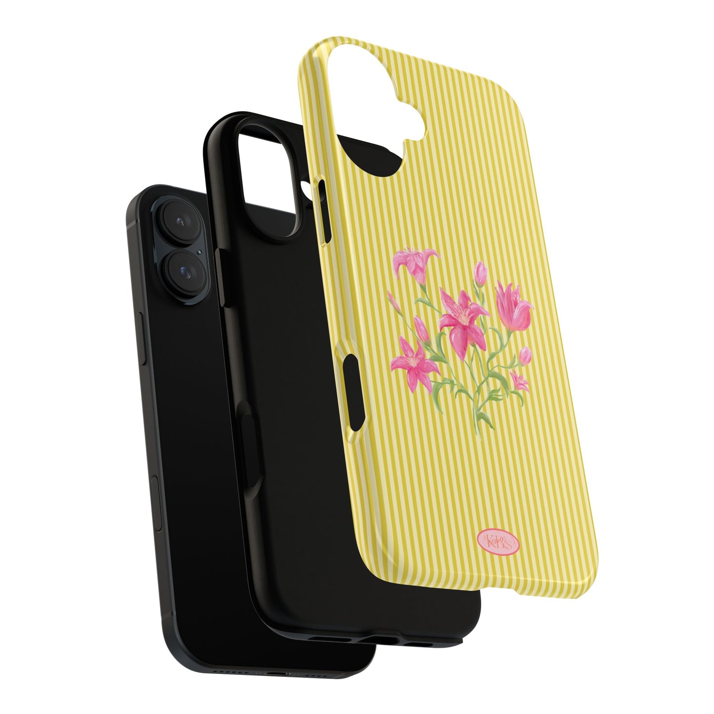 Lily Bloom Tough Case for iPhone - Yellow