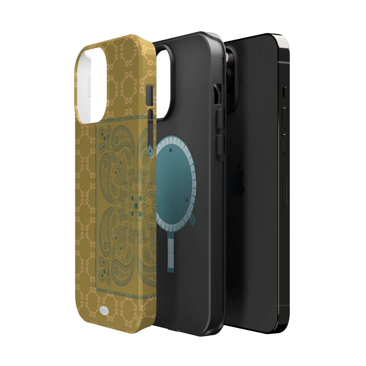 Horsebit Bandana Mag Safe Case for iPhone