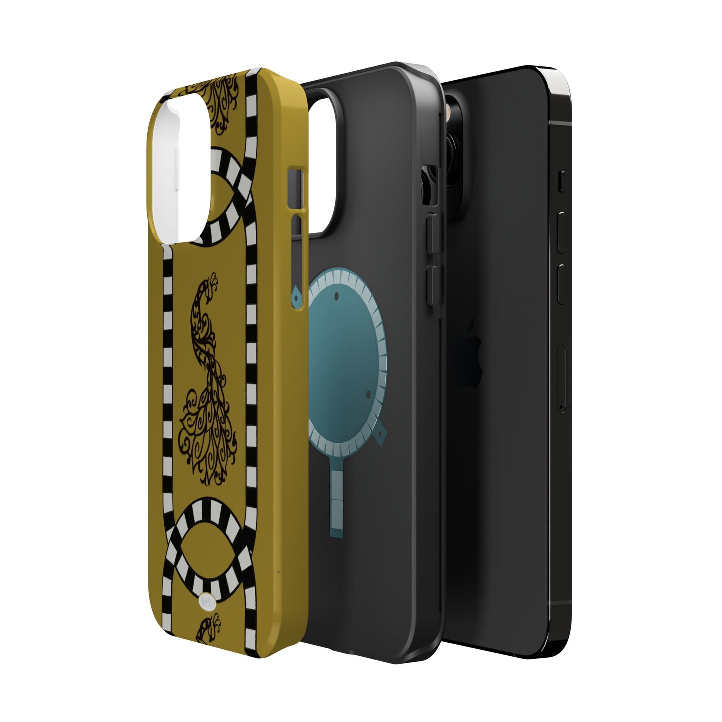 Feathered Stripe Mag Safe Case for iPhone