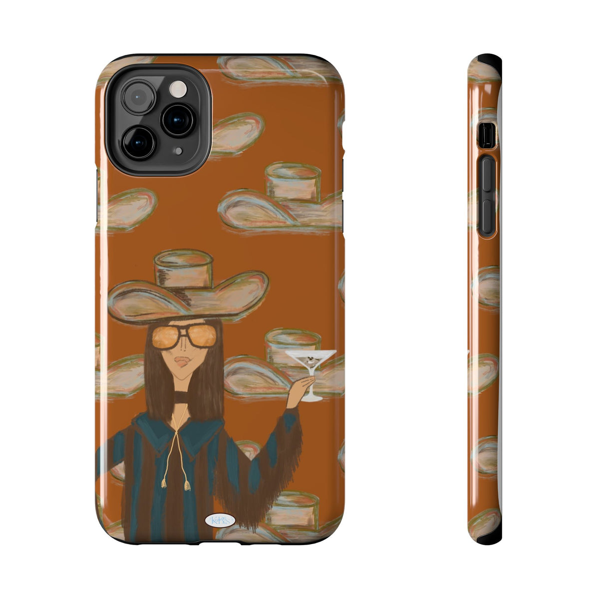 Cocktail Cowgirl Tough Case for iPhone