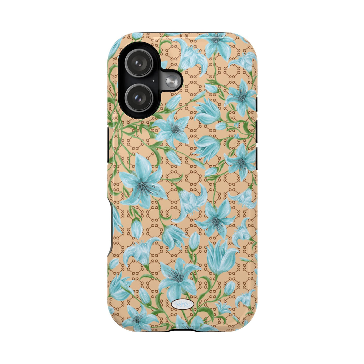 Horsebit Fleur Mag Safe Case for iPhone