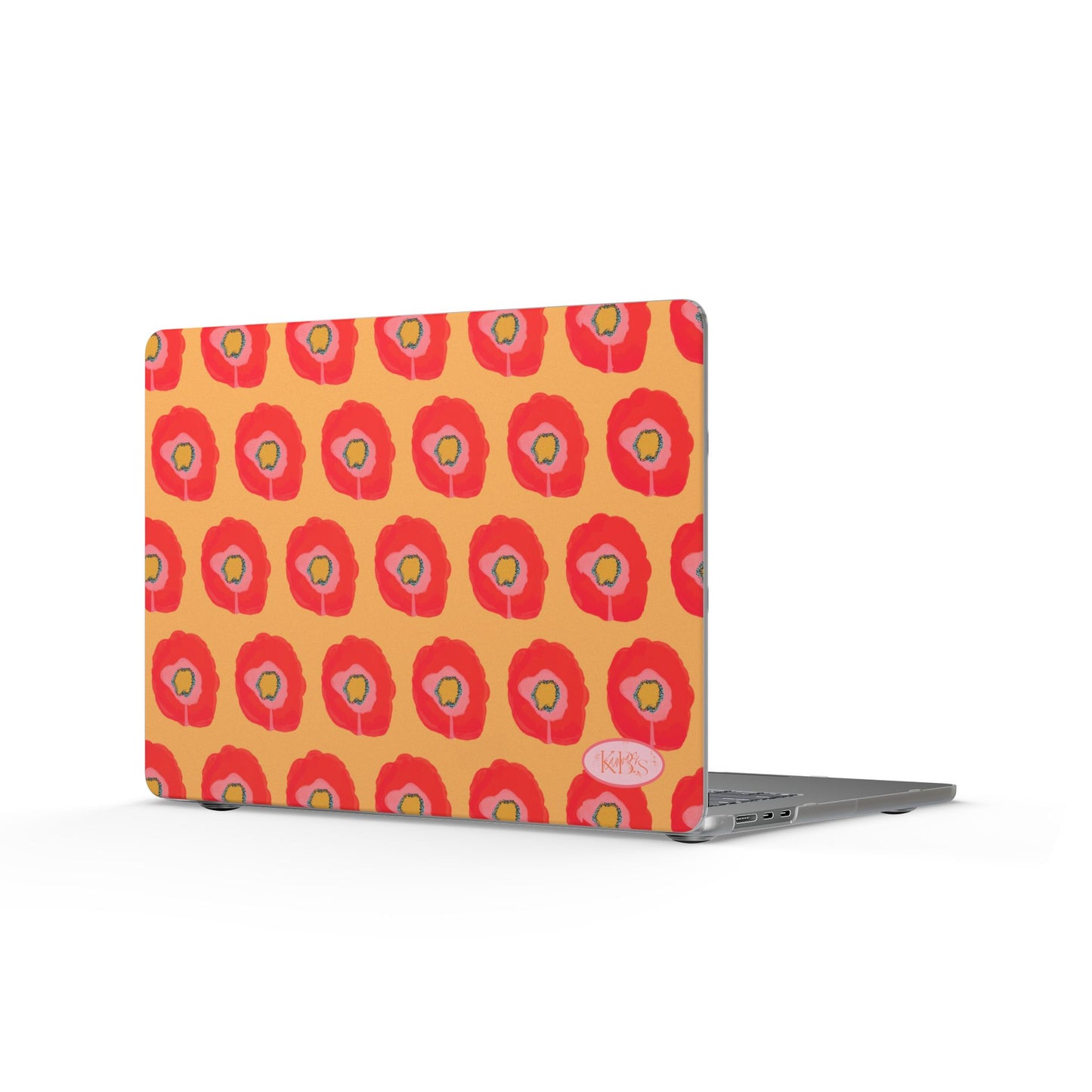 Poppy Fleur MacBook Case