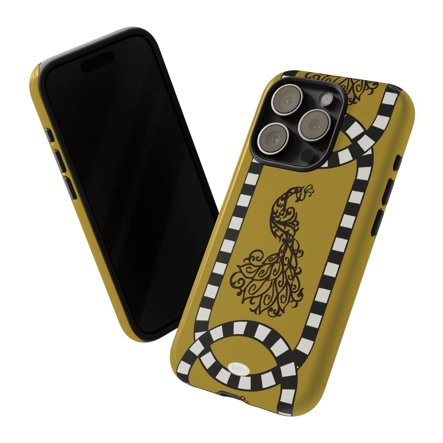 Feathered Stripe Tough Case for iPhone