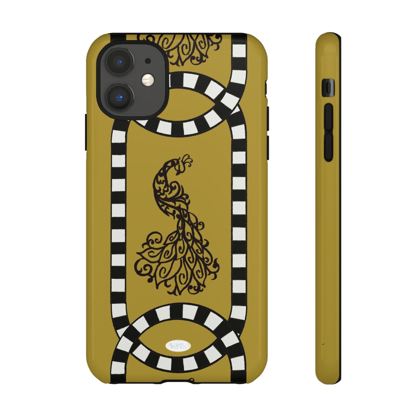 Feathered Stripe Tough Case for iPhone