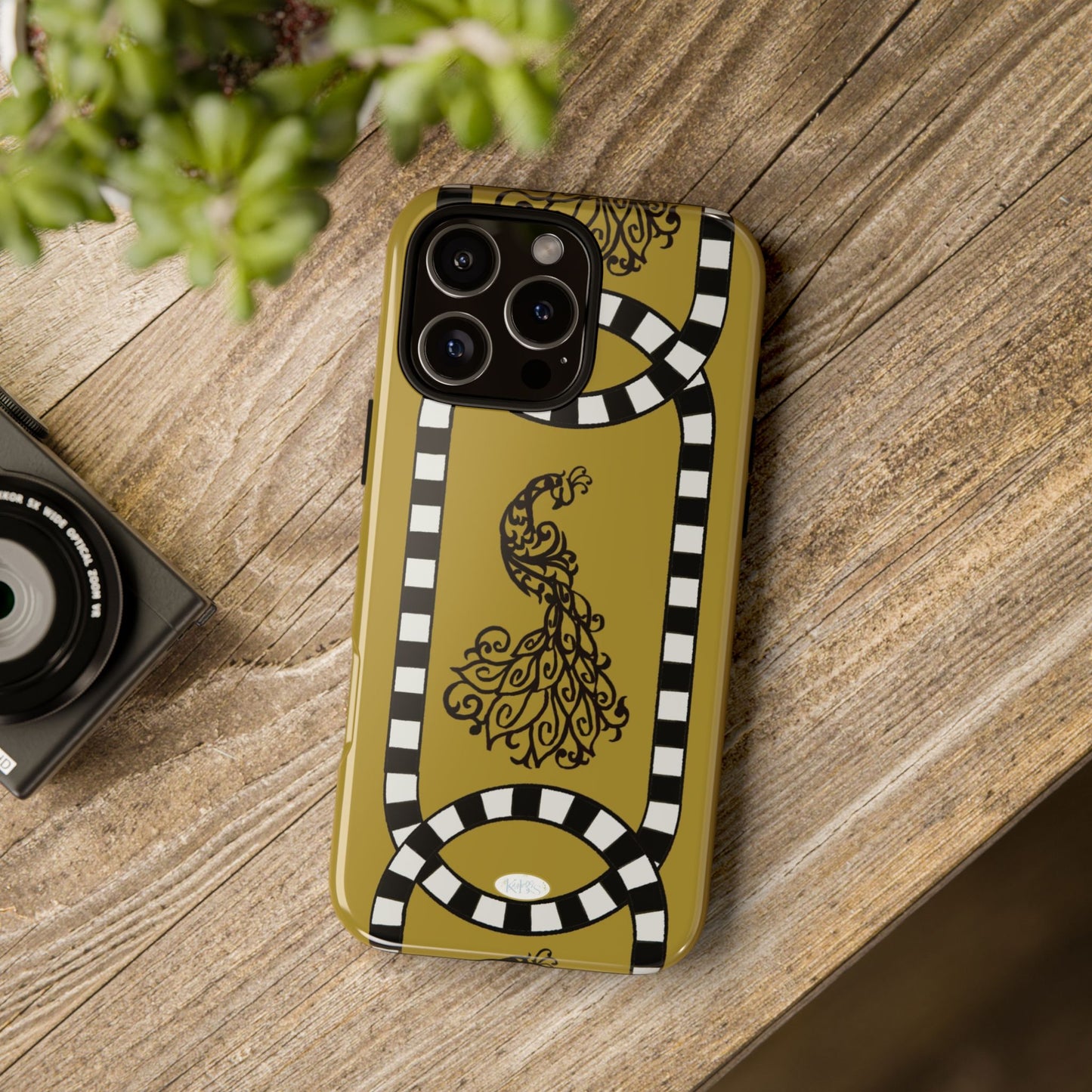 Feathered Stripe Tough Case for iPhone