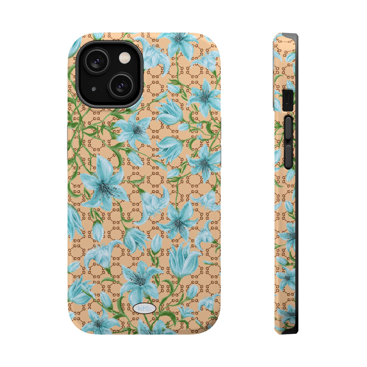 Horsebit Fleur Mag Safe Case for iPhone