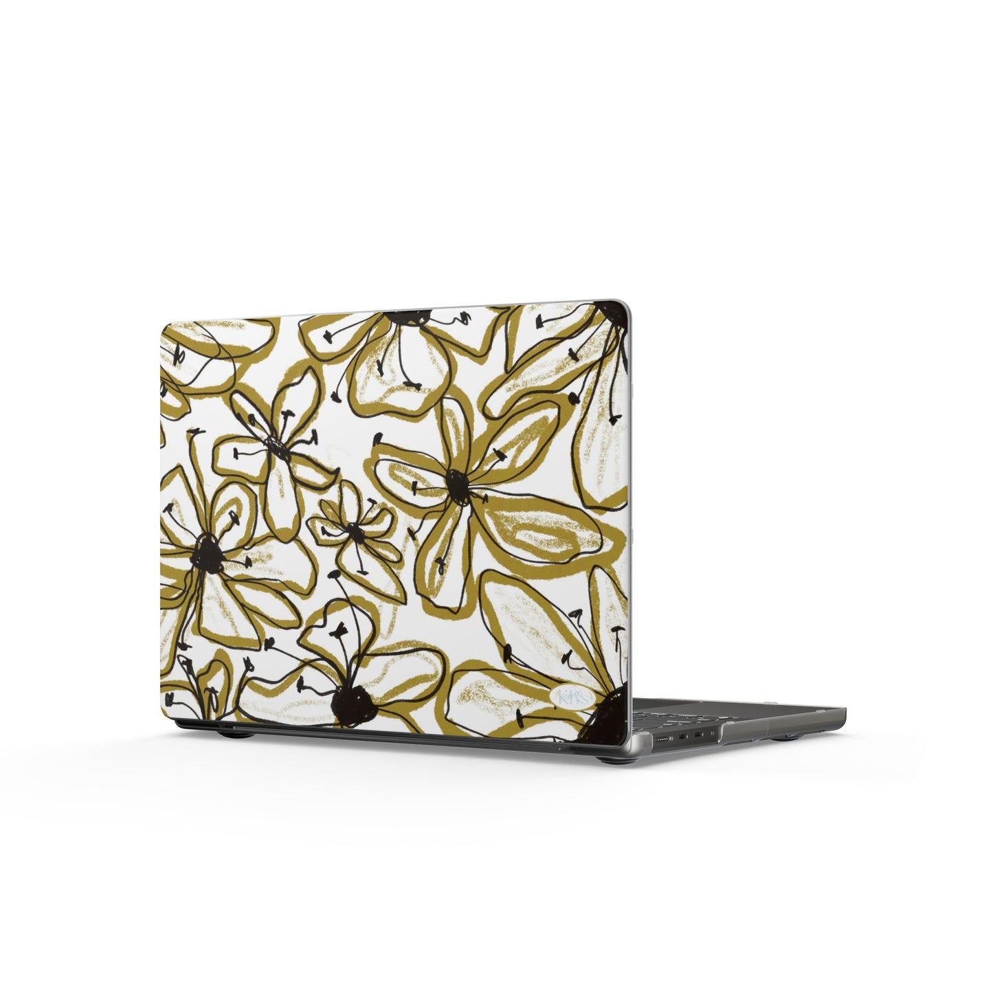 Floral Sketch MacBook Case