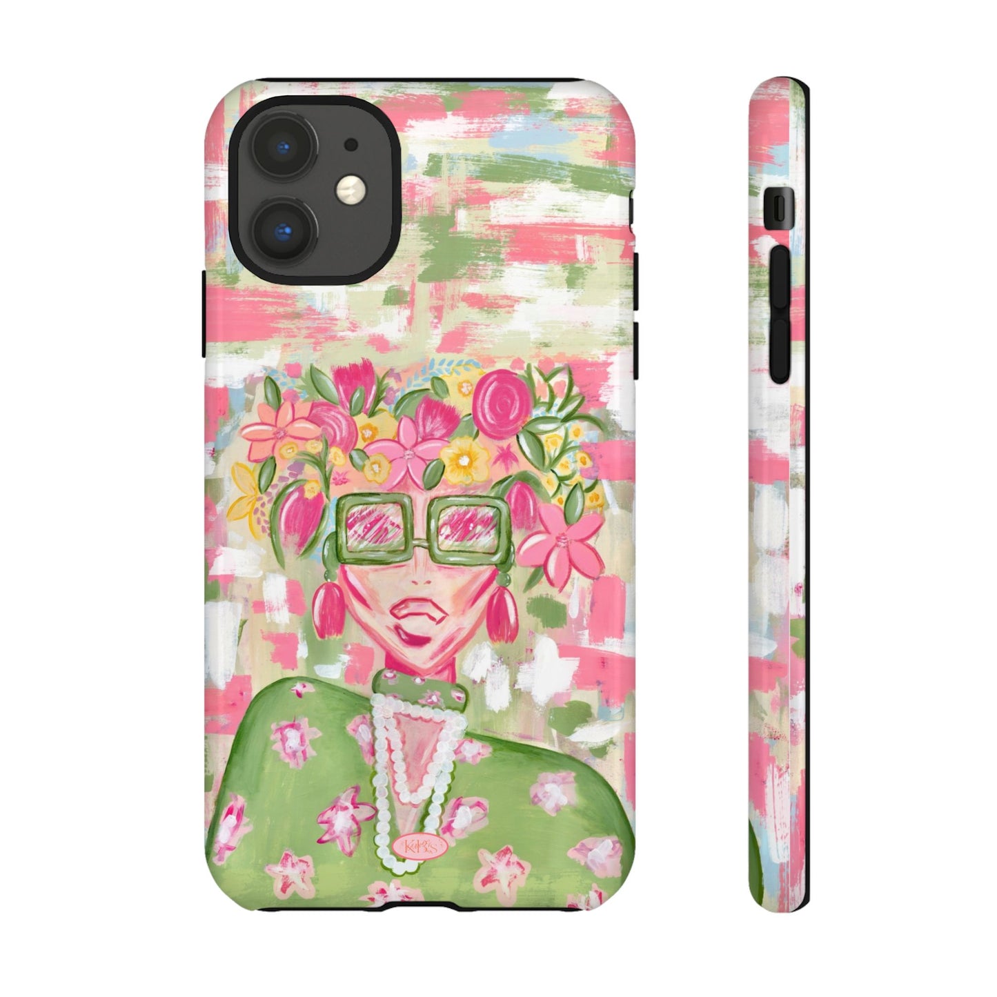 Flora Mae Tough Case for iPhone