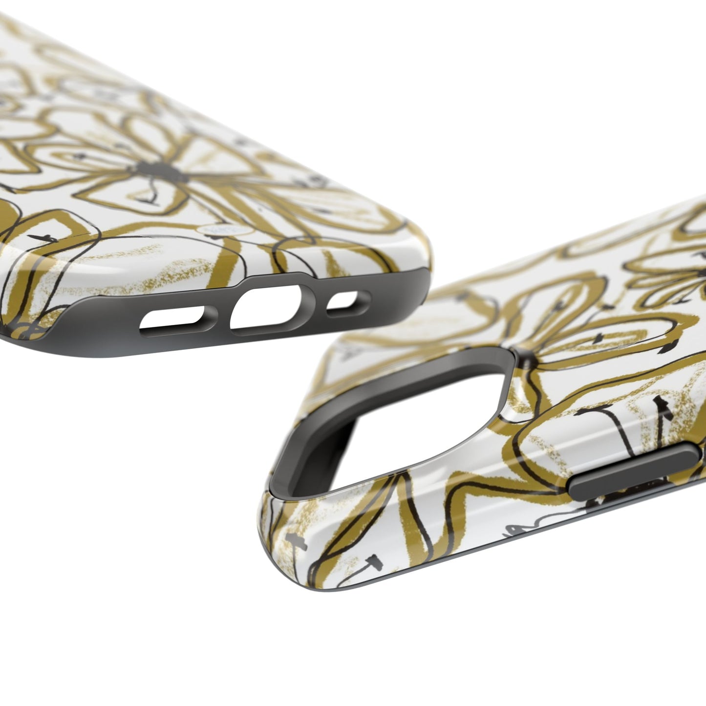 Floral Sketch Mag Safe Case for iPhone