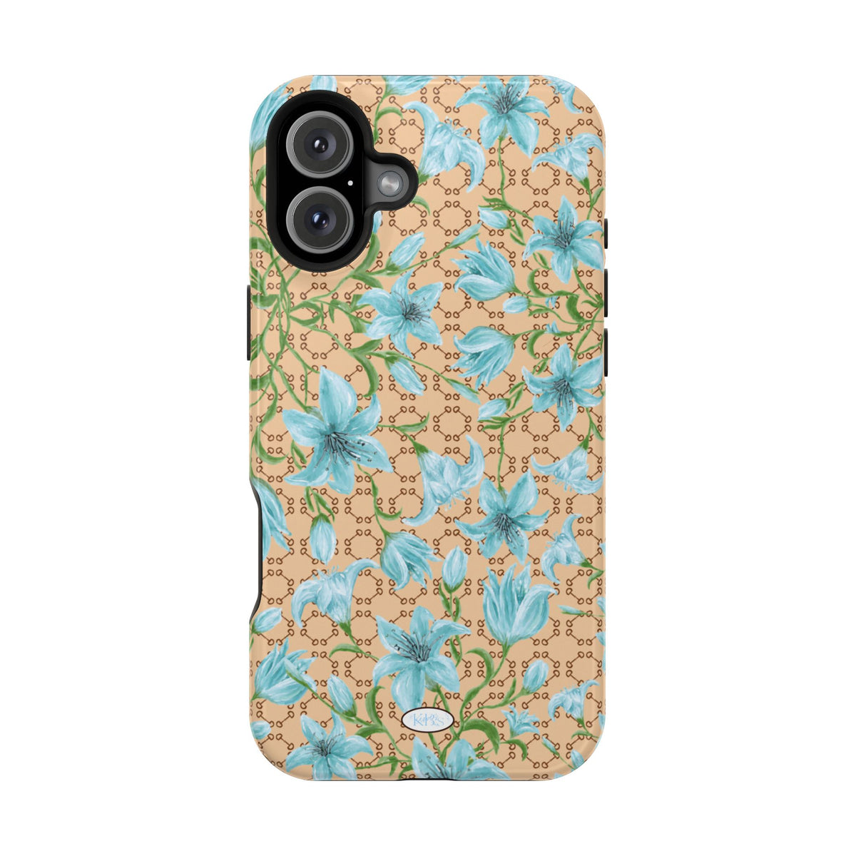 Horsebit Fleur Mag Safe Case for iPhone