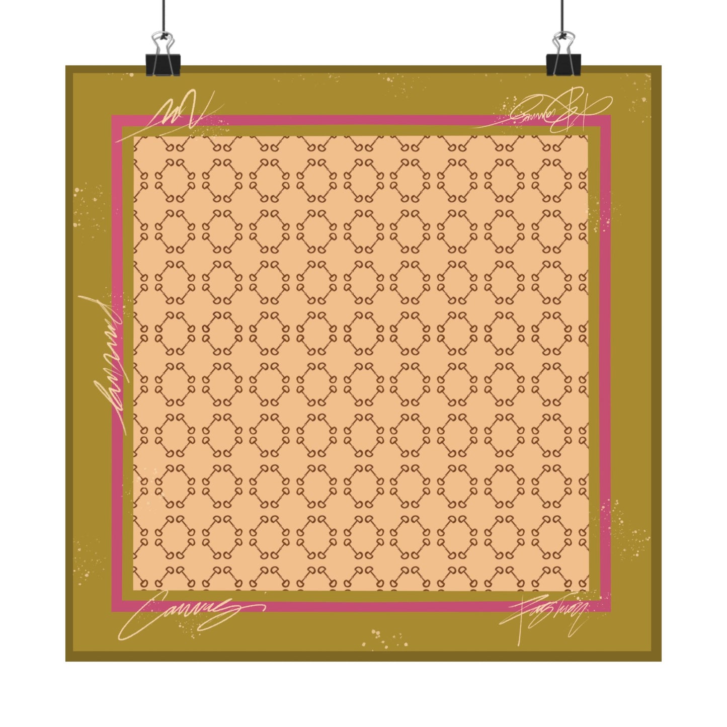 Le Mors Scarf Photo Print