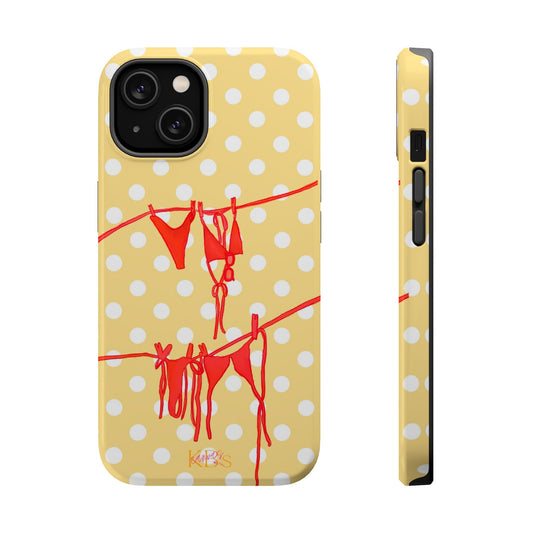 Polka Dot Bikini Mag Safe Case