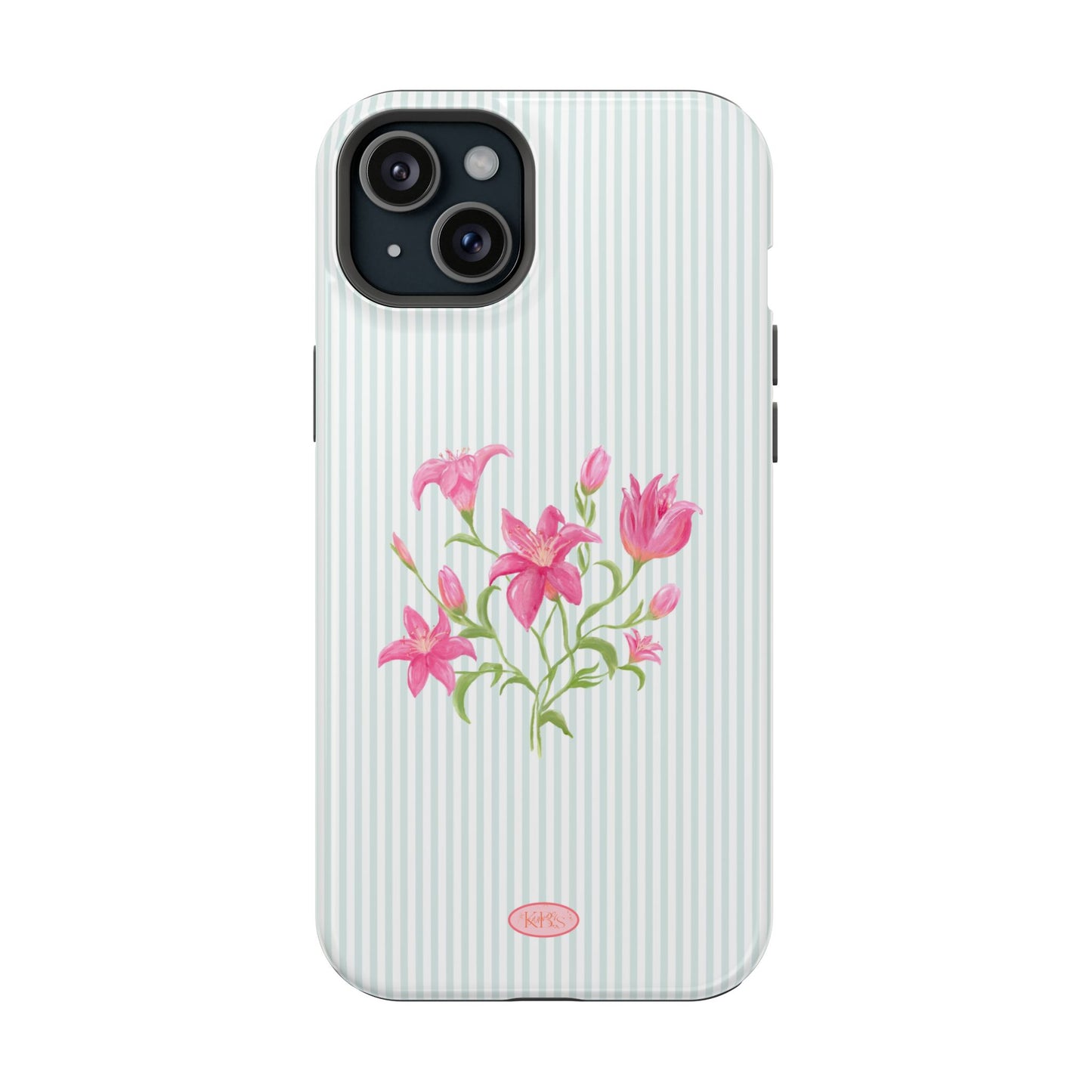 Lily Bloom Mag Safe Case for iPhone - Blue