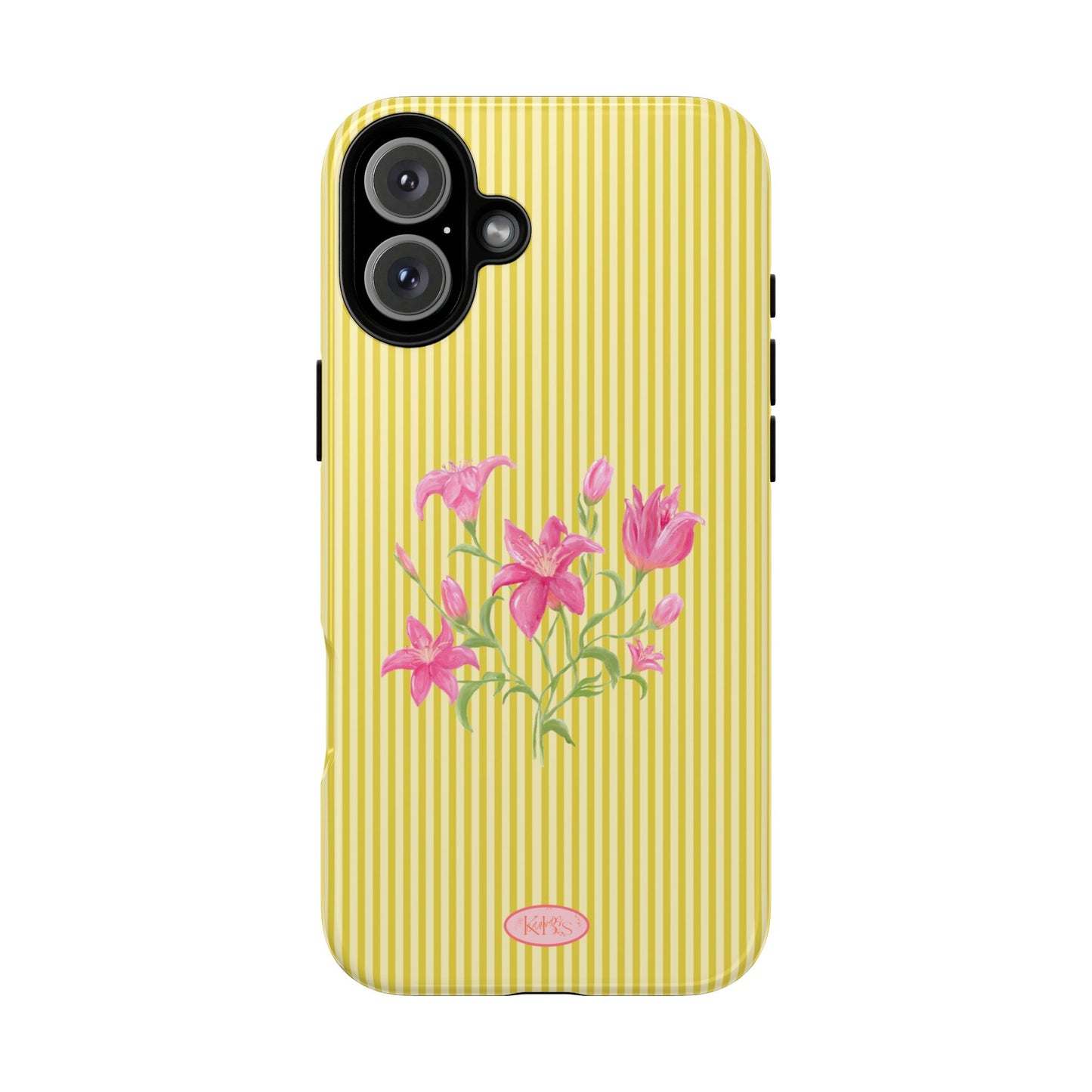 Lily Bloom Tough Case for iPhone - Yellow