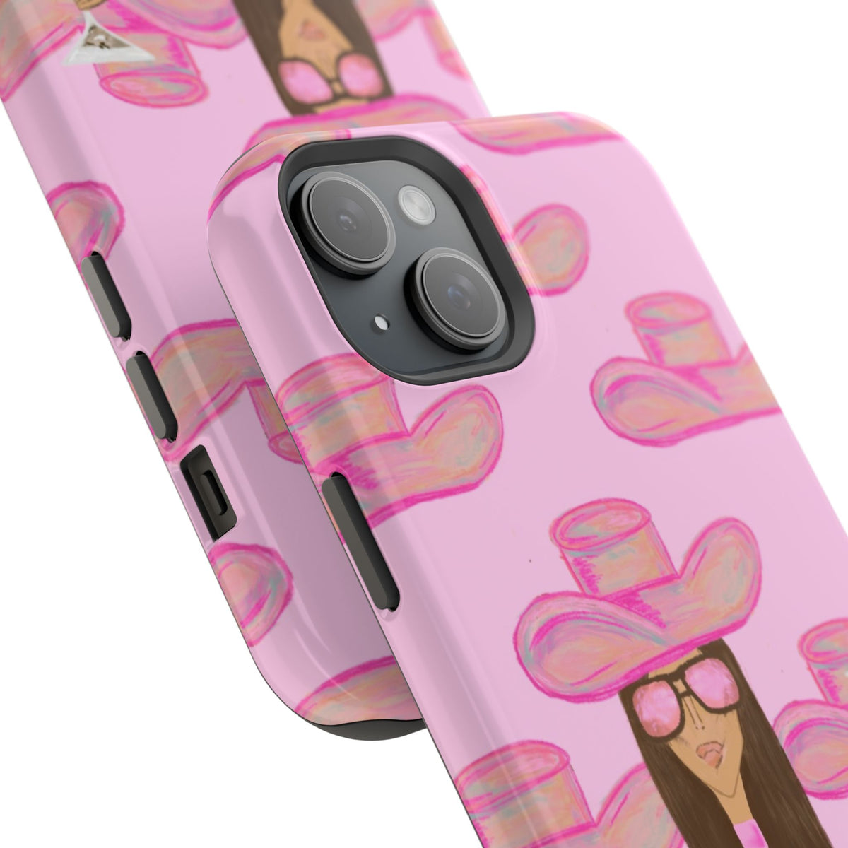 Cocktail Cowgirl MagSafe Case - Pink
