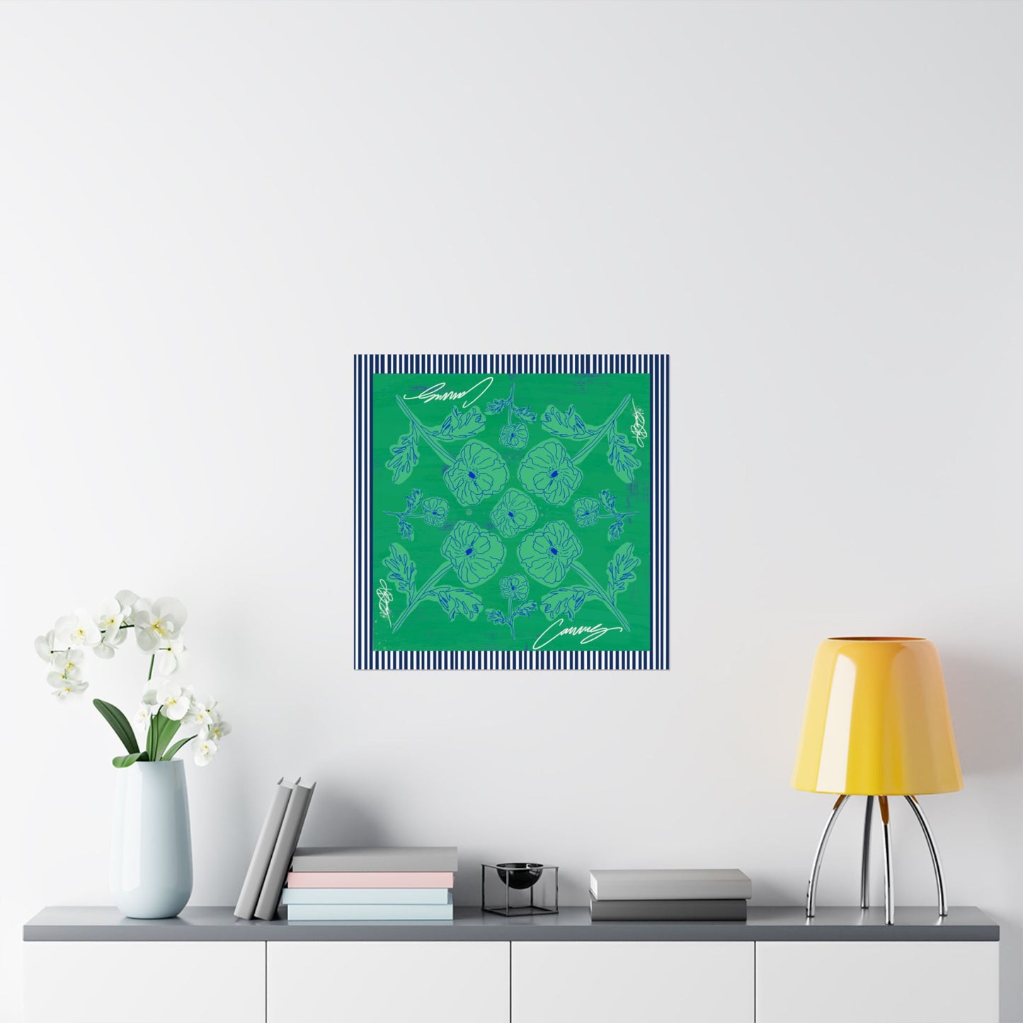 Flora Bloom Scarf Photo Print