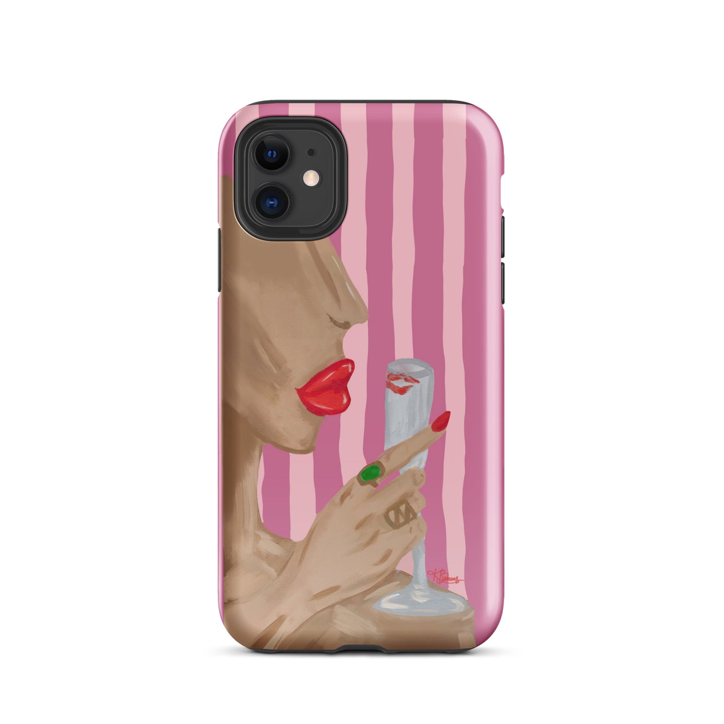 Champagne Kiss Tough Case for iPhone