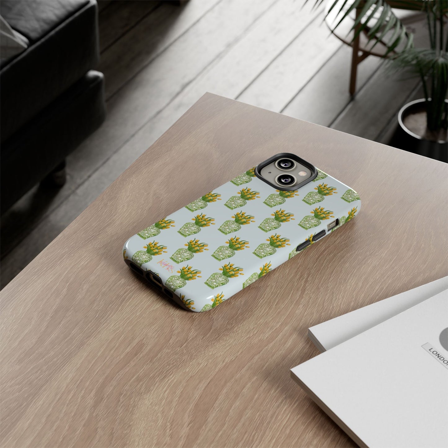 Tulip Haus Pattern Tough Case