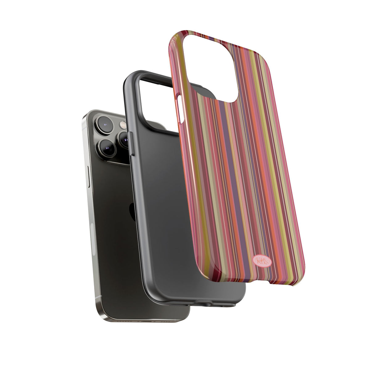 Colorful Striped Phone Case - Tough Cases