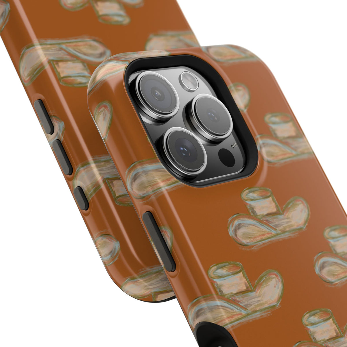 Cowboy Club Mag Safe Case for iPhone - Orange