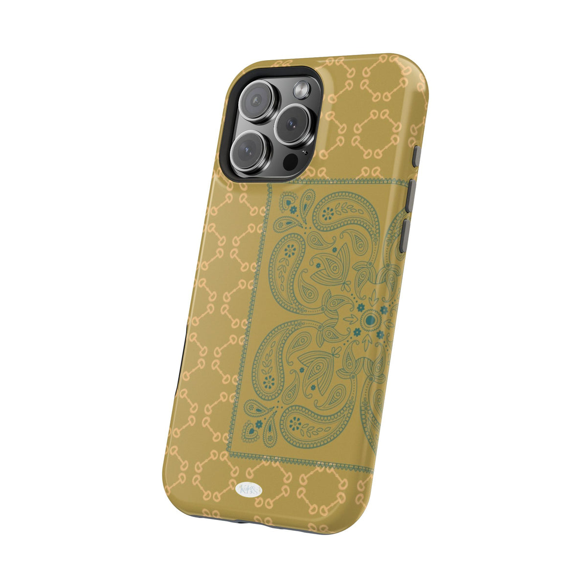 Horsebit Bandana Mag Safe Case for iPhone