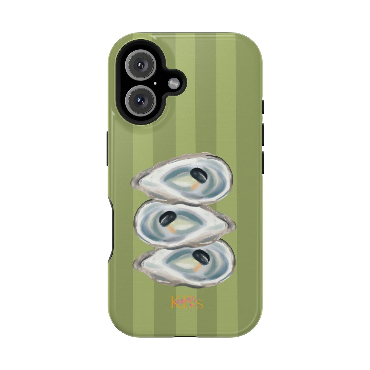 Striped Oyster Mag Safe Case