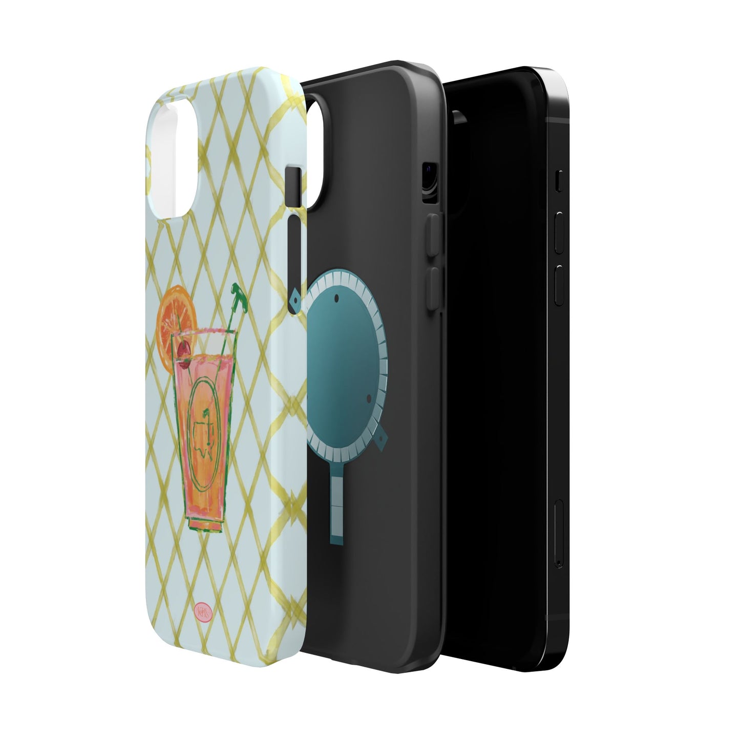 Azalea Cocktail Mag Safe Case for iPhone