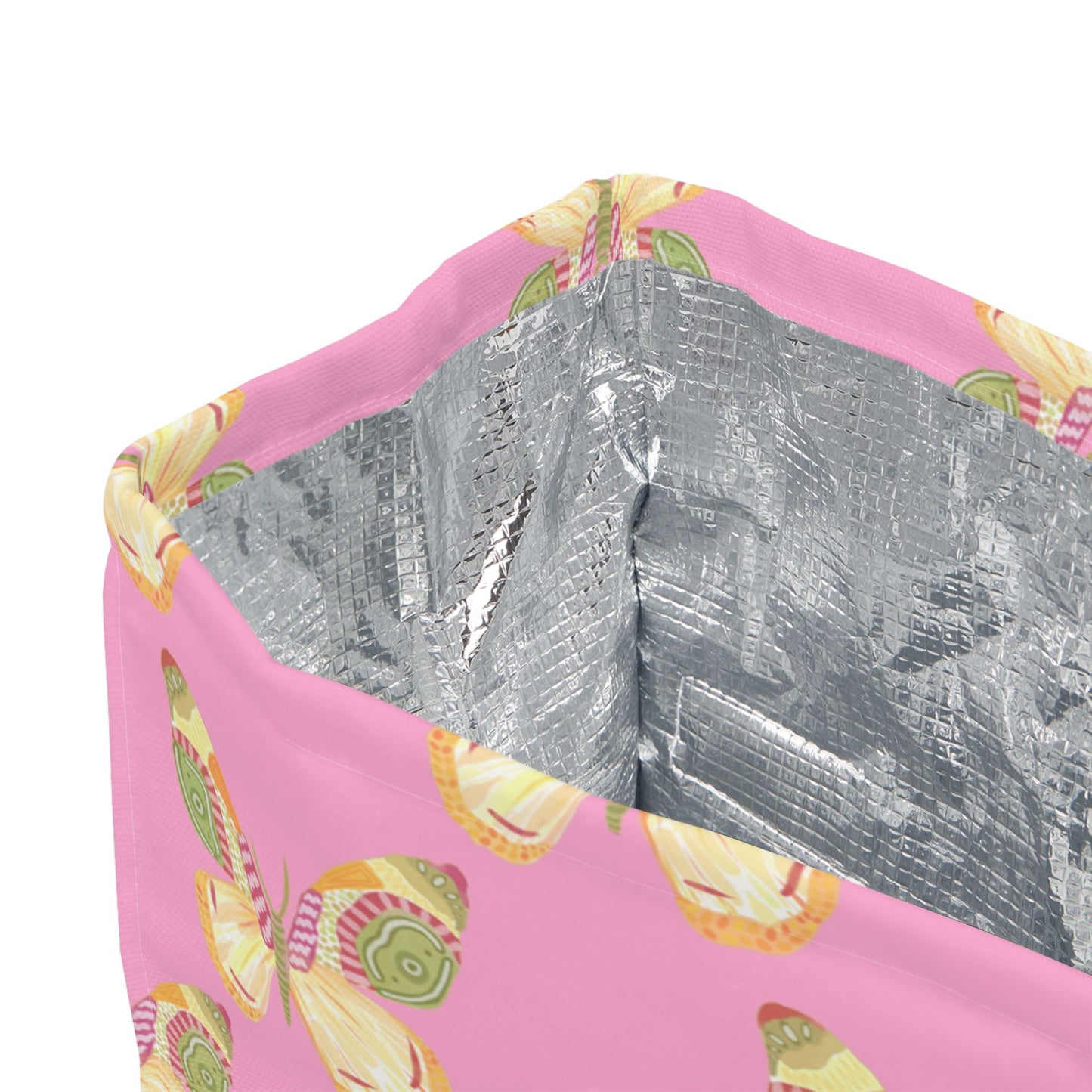 Flutter Pattern Insulated Lunch Box