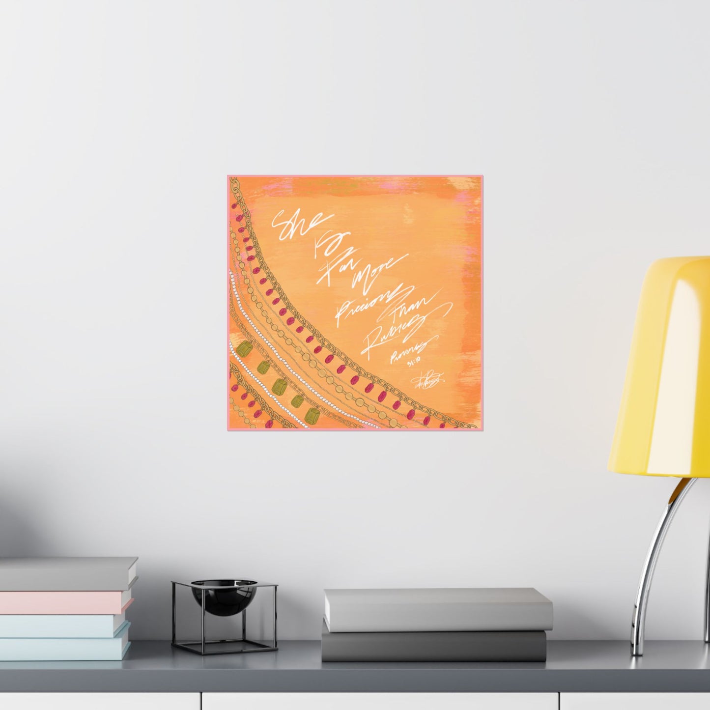 Proverbs 31 Scarf Photo Print
