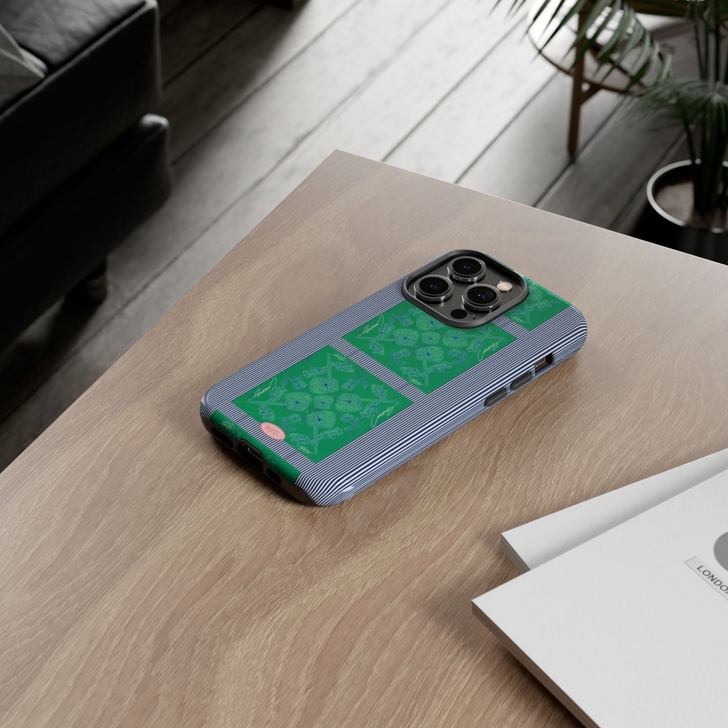 Flora Bloom Scarf Tough Case for iPhone