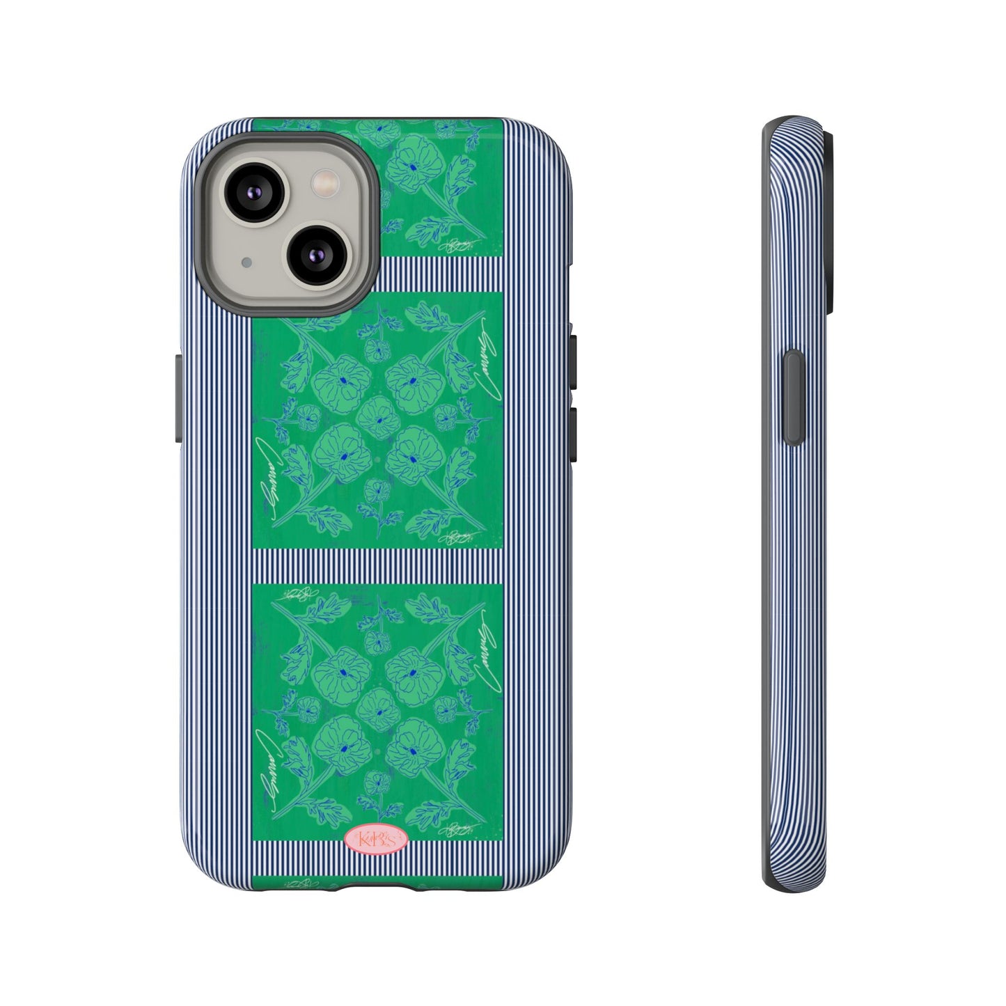 Flora Bloom Scarf Tough Case for iPhone