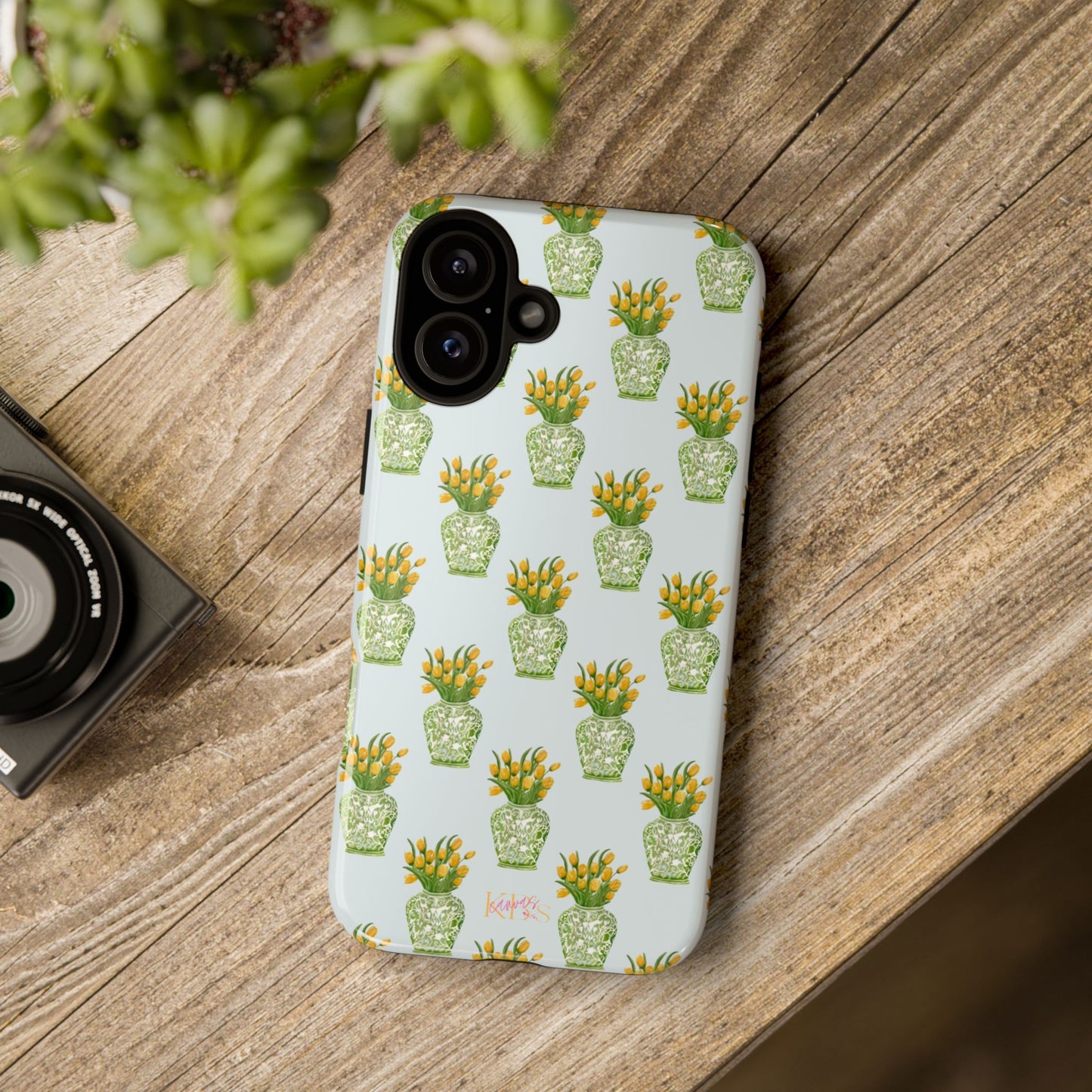 Tulip Haus Pattern Tough Case