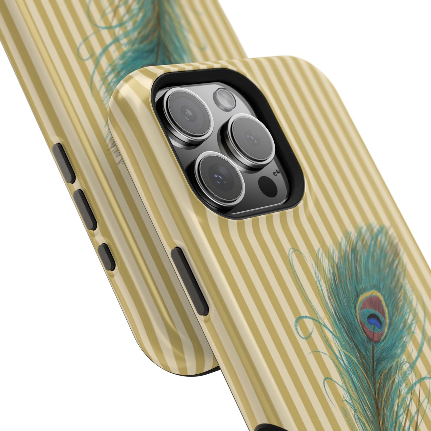 Peacock Feather Mag Safe Case