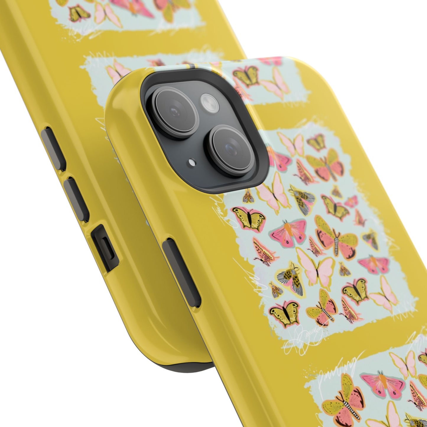 Butterfly Collage Mag Safe Case for iPhone