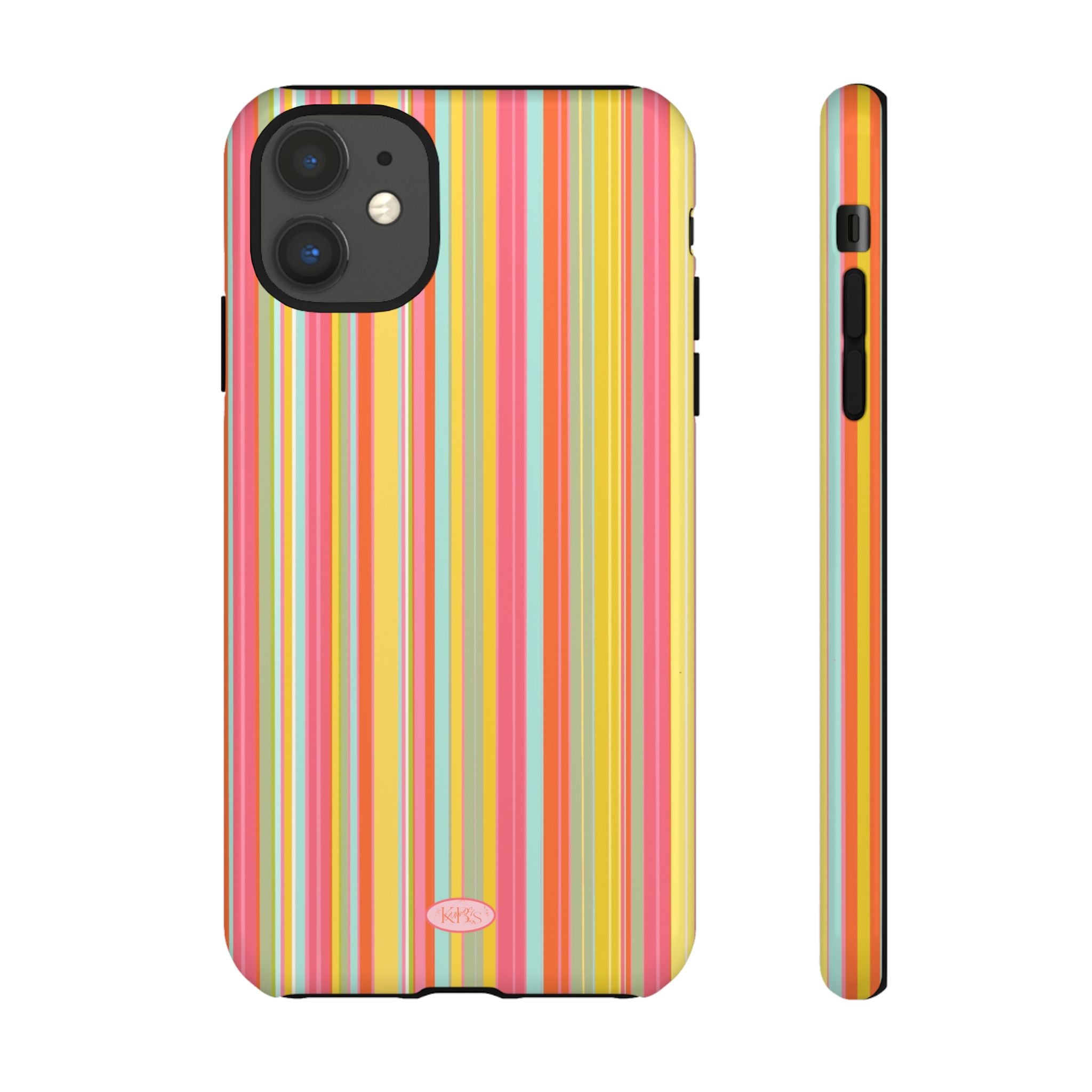 Poolside Stripe Tough Case for iPhone
