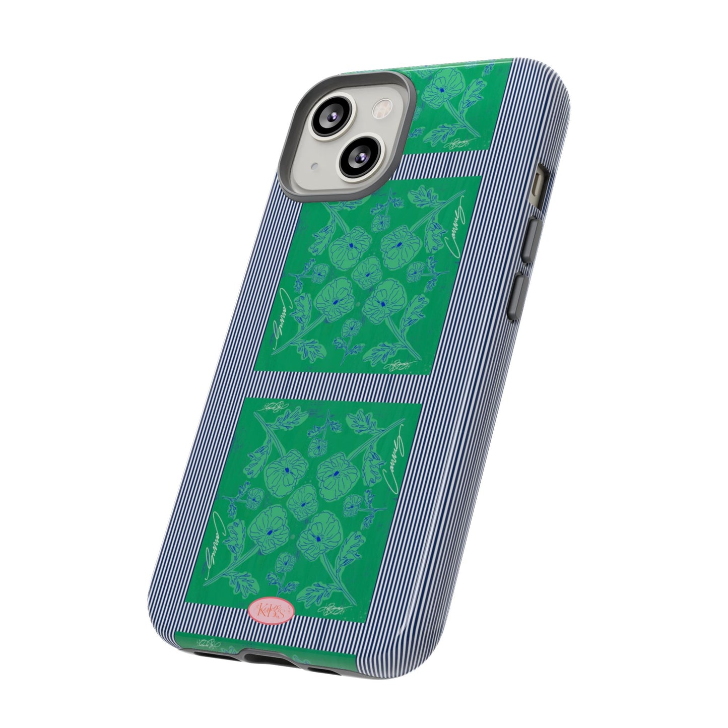 Flora Bloom Scarf Tough Case for iPhone