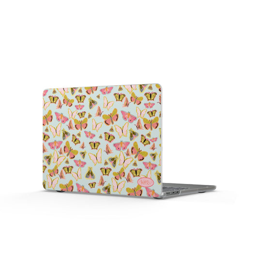 Butterfly Muse MacBook Case - Blue