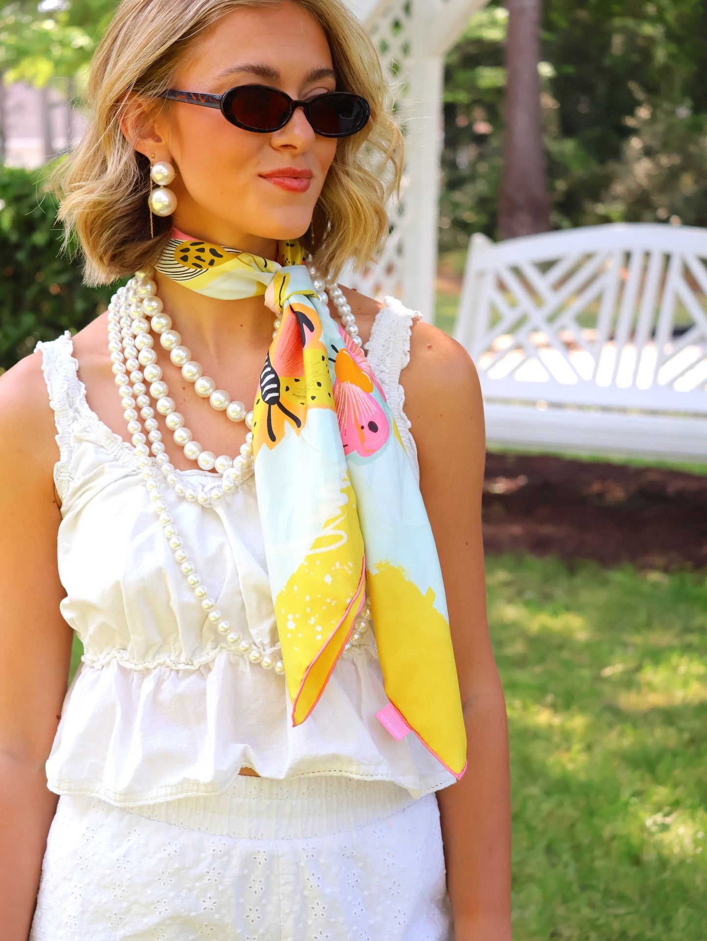 Butterfly Muse Silk Scarf