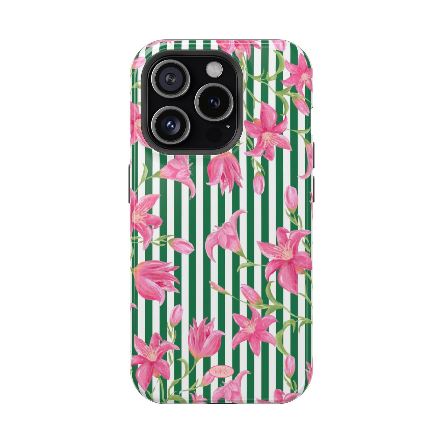 Azalea Stripe Mag Safe Case for iPhone
