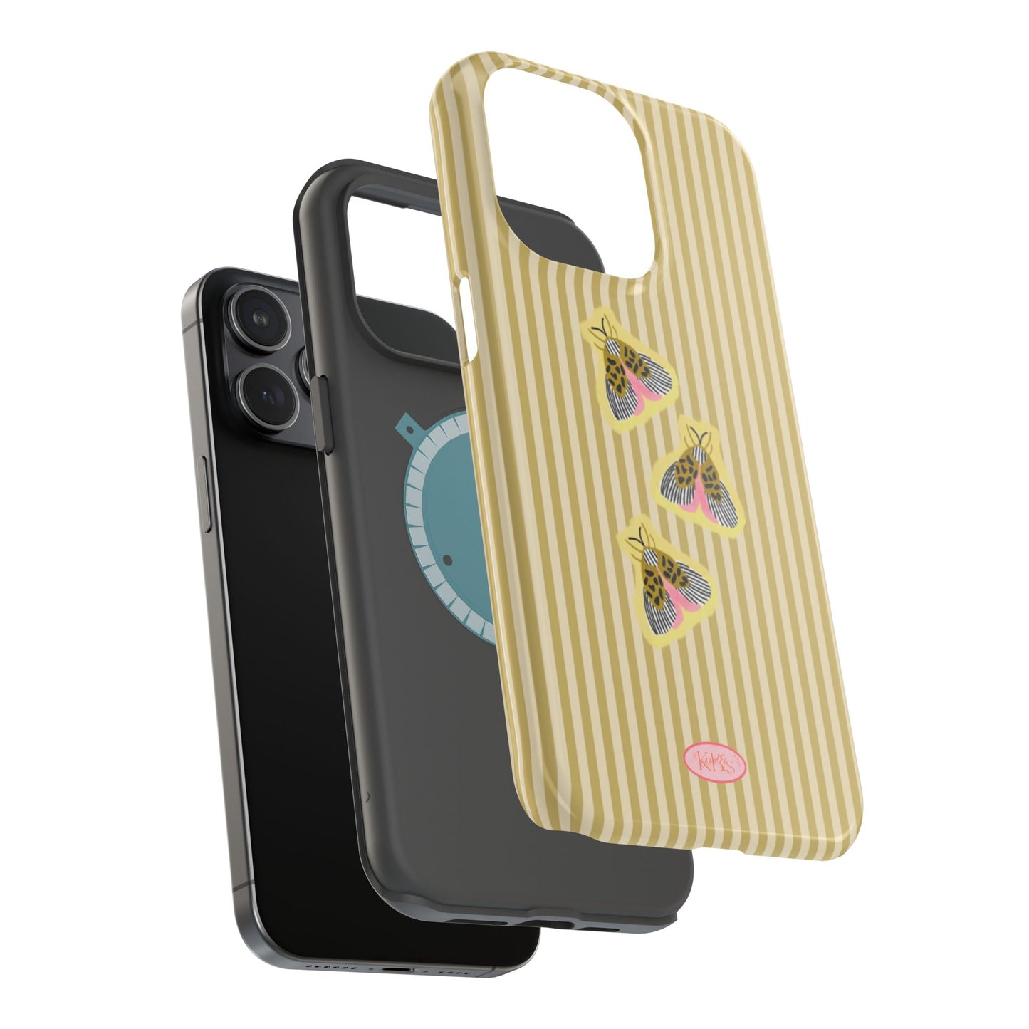 Velour Moth Mag Safe Case for iPhone