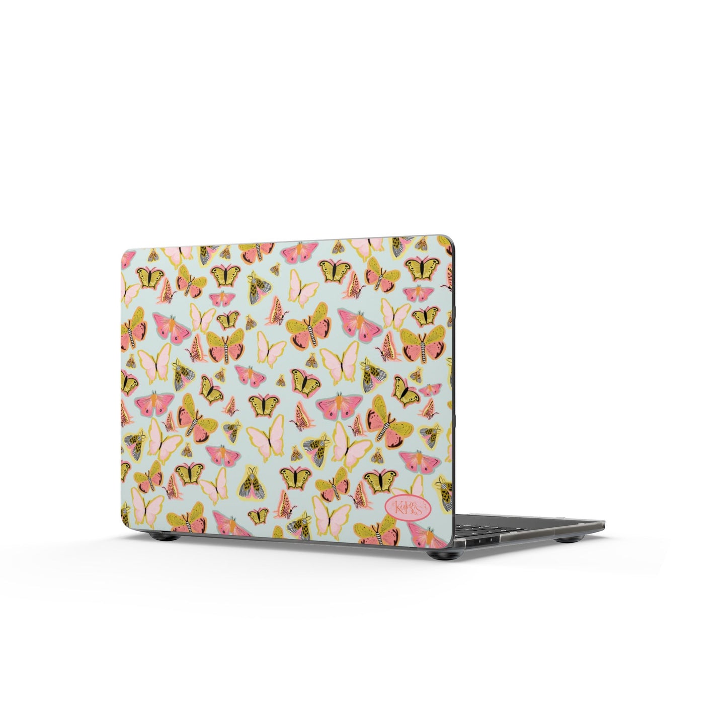 Butterfly Muse MacBook Case - Blue