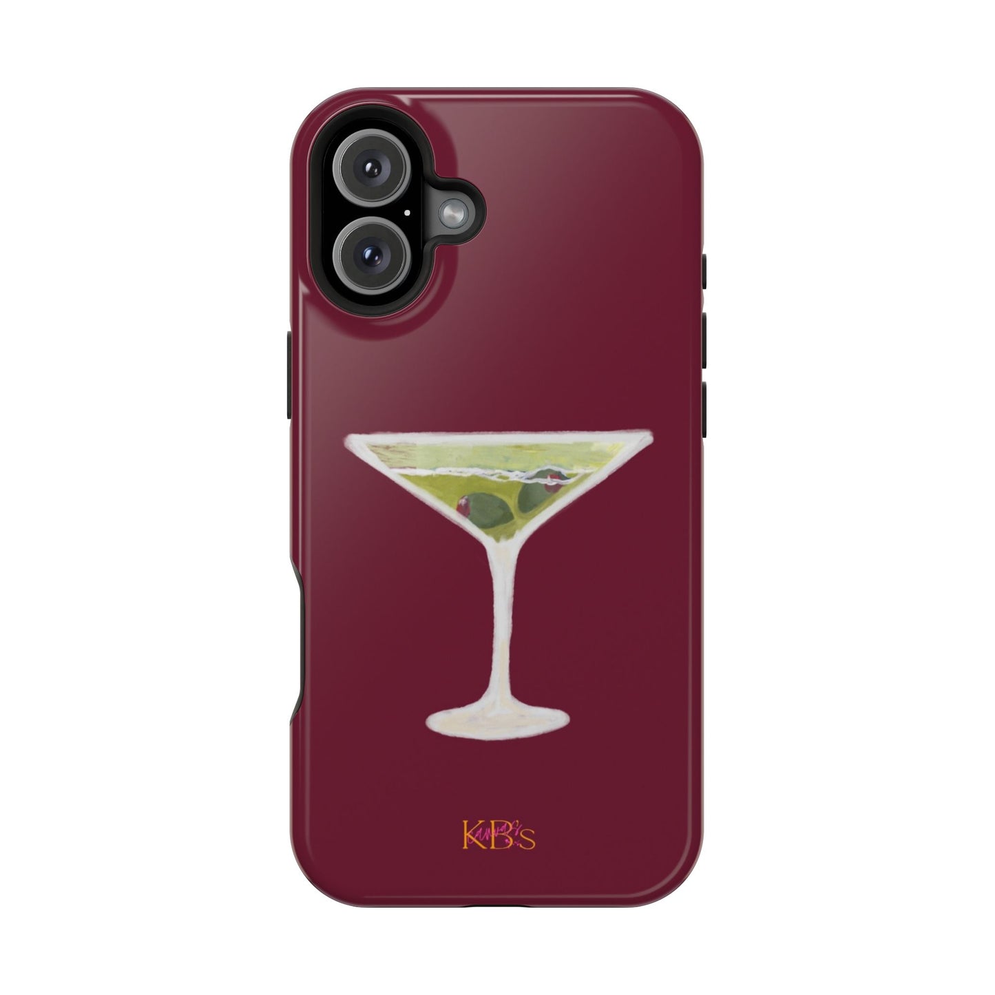 Maroon Martini Mag Safe Case