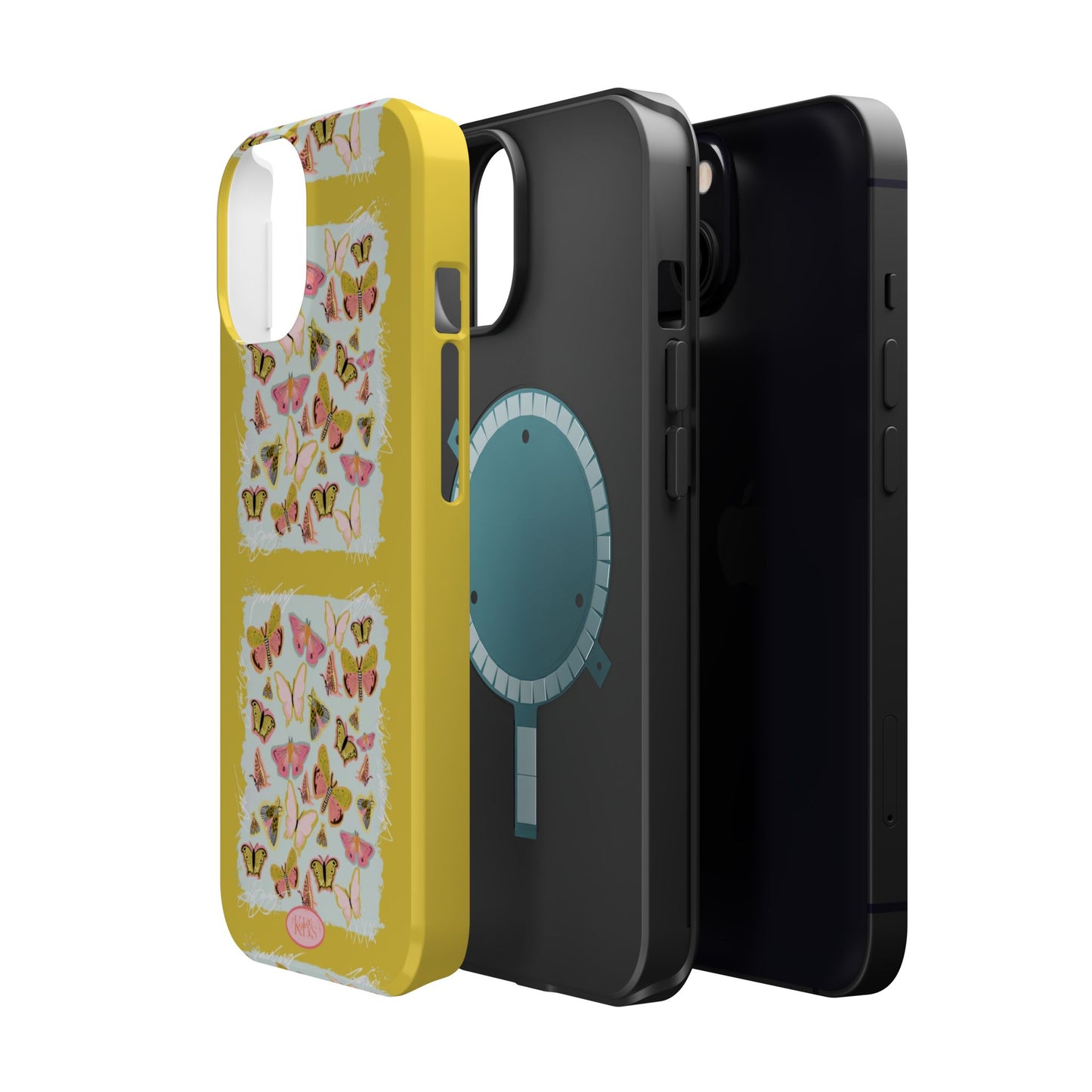Butterfly Collage Mag Safe Case for iPhone