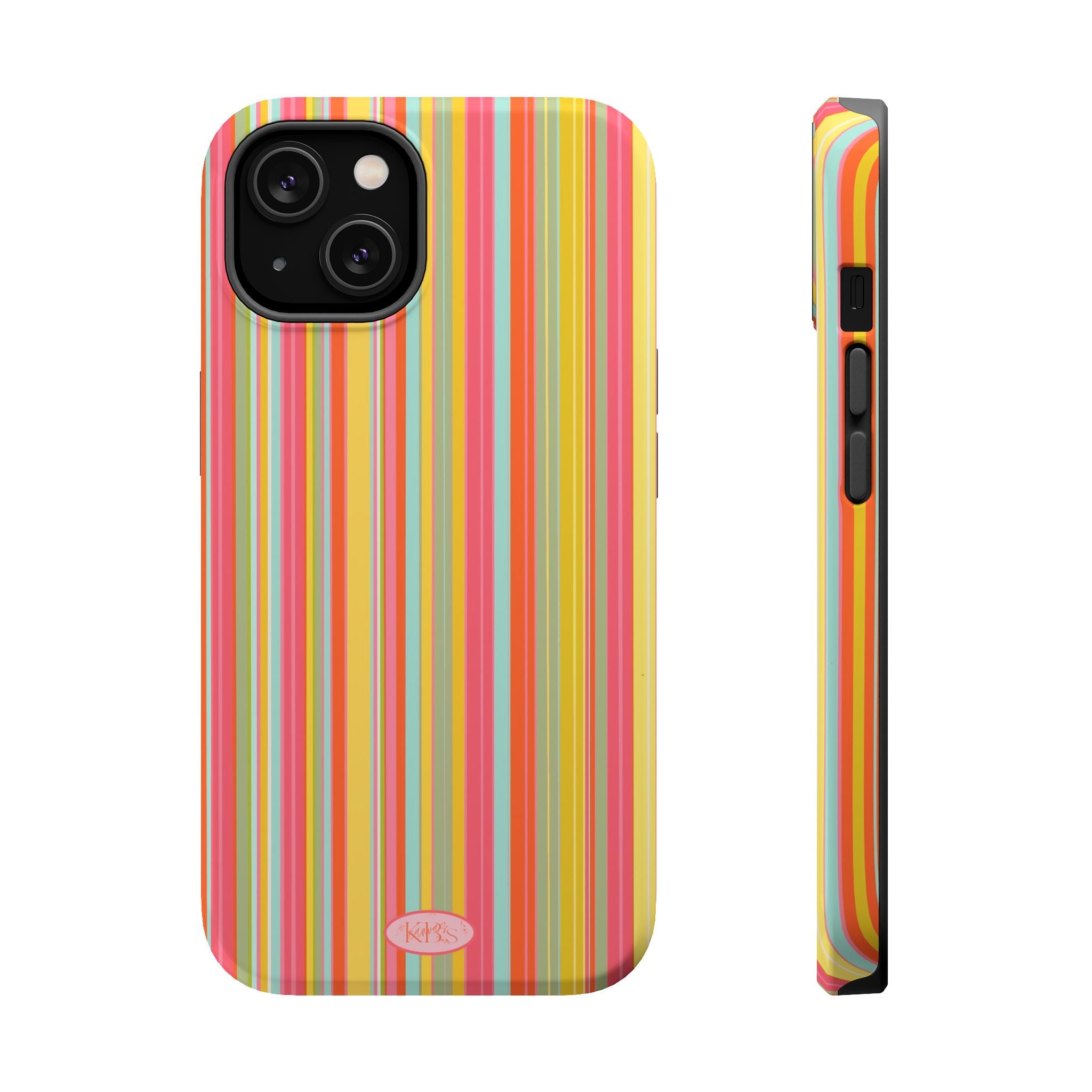 Poolside Stripe Mag Safe Case for iPhone