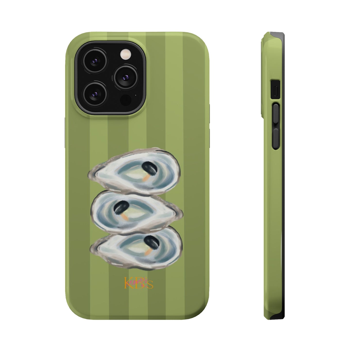 Striped Oyster Mag Safe Case